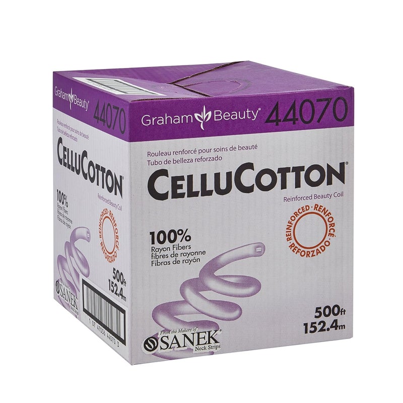 Beauty Cellucotton, 44070, Hair Care Coil, Rayon, White, Shape